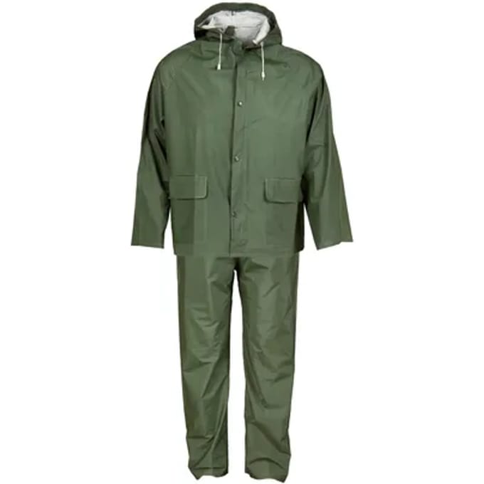 Busters Regenpak Pvc Groen L