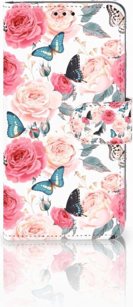 Samsung Galaxy S10 Hoesje Butterfly Roses