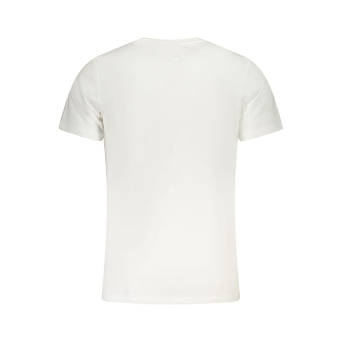 Tommy Hilfiger Witte Katoenen Heren T-Shirt