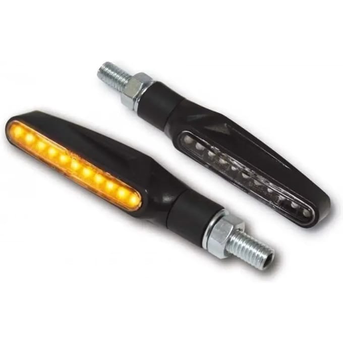 Paar motorfiets LED-knipperlichten Brazoline Furtif
