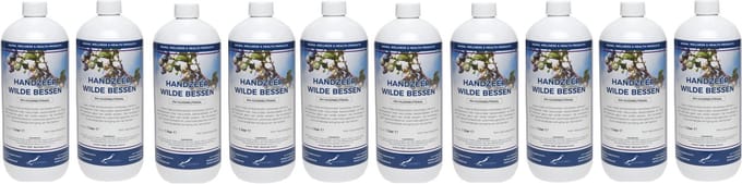 Handzeep Wilde Bessen 1 liter - set van 10 stuks - Voordeelverpakking