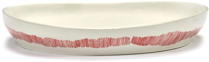 Serax - Ottolenghi Feast - Serveerkom M - Wit/Rood - 36 Ø