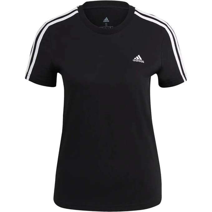 Dames-T-shirt adidas Essentials Slim 3-Bandes