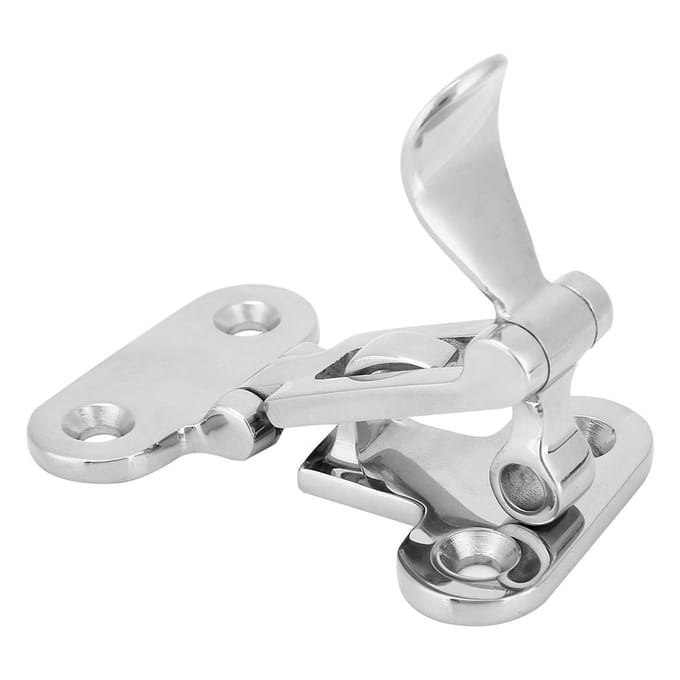Roestvrij Staal Marine Boot Dekslot Dekgrendel Kast Hardware Accessoires white