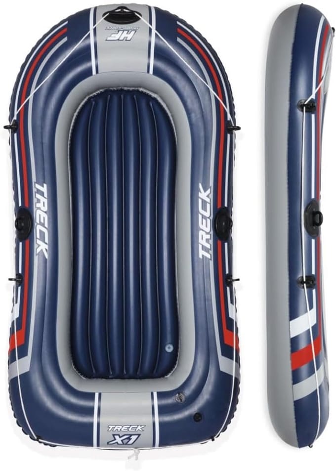 Opblaasbare Rubberboot voor 2 Personen - Stevige Dinghy voor Recreatie op het Water