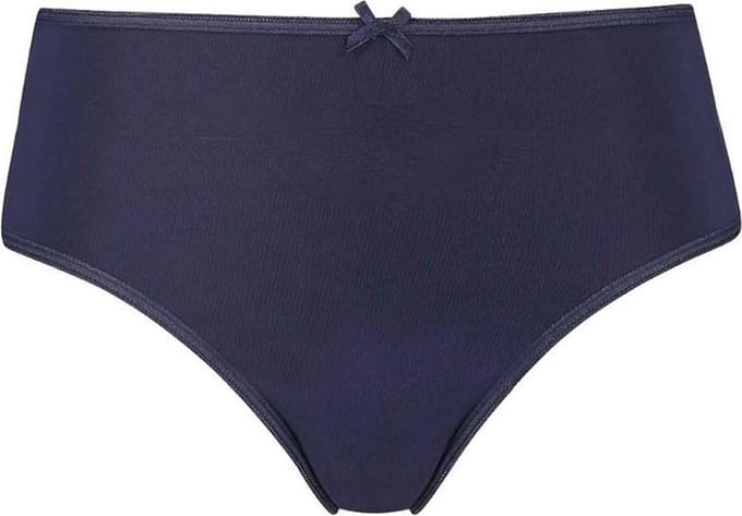 RJ Bodywear - Pure Color - Dames Maxi String - Donkerblauw - 4XL