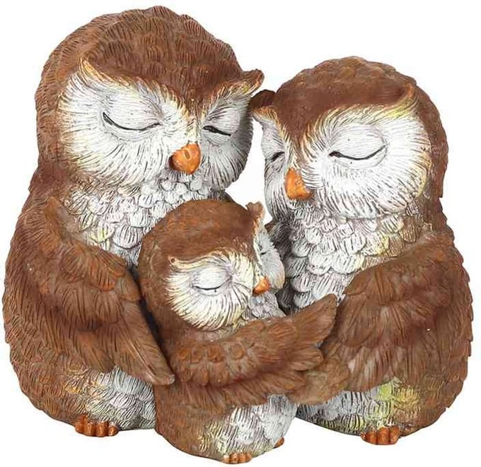 Something Different - Owlways Be Together Owl Family Beeld/figuur
