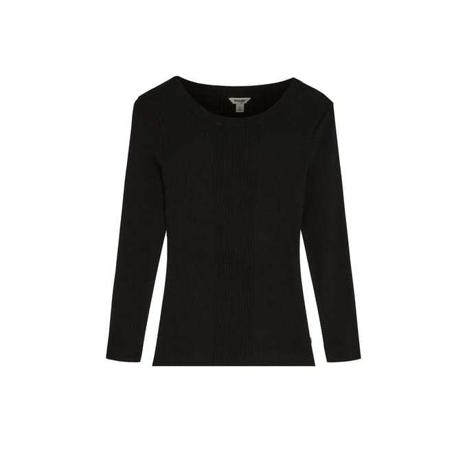 Dames-T-shirt met lange mouwen Wrangler Variegated