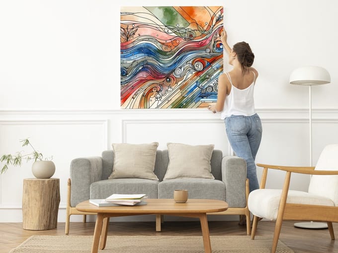 Kunstprint | Wanddecoratie | Forex | 60 × 60 cm