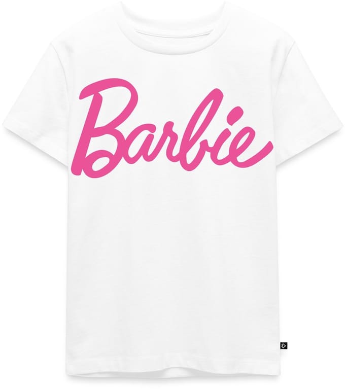 Barbie Klassiek Logo Premium T Shirt Kinderen