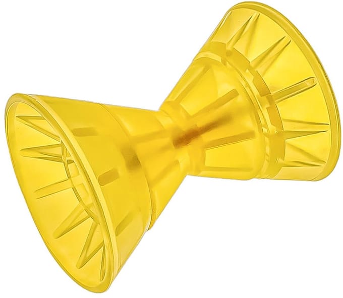 Dailygoods- Bootroller Schokabsorptie - PVC - Boottrailer Accessoires - Boegstopbeugel - Duurzaam - Optimale Bescherming - Boegrol