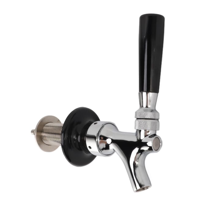 Robinet de bière pression réglable G5/8, régulateur de débit en laiton, facile à installer, robinet de bière réglable 2in gray