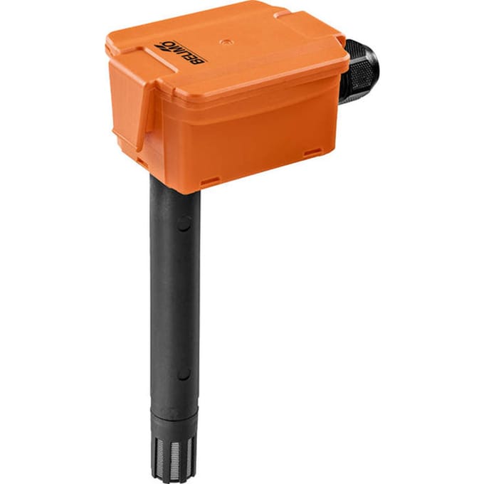 Kanaalsensor Temperatuur Vochtigheid Actief 24VAC/DC 0-10 V/0-5 V 270mm/19,5mm