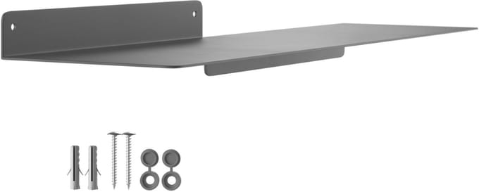 Wandplank HOVER-VI 450x130x60mm antraciet