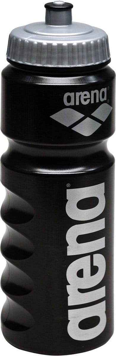 Arena Drinkfles - Zwart / Zilver | Maat: UNI