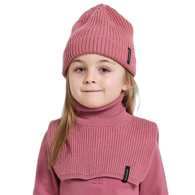 Didriksons Delfinen 3, nekwarmer, kinderen, roze