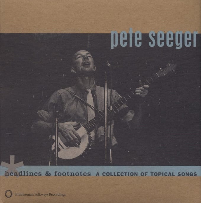 Pete Seeger - Headlines & Footnotes (A Collection Of Topical Songs) (CD)