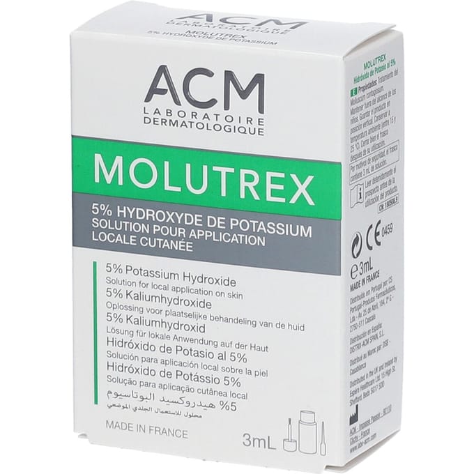 Molutrex 5% Opl Cutaan Fl 3ml