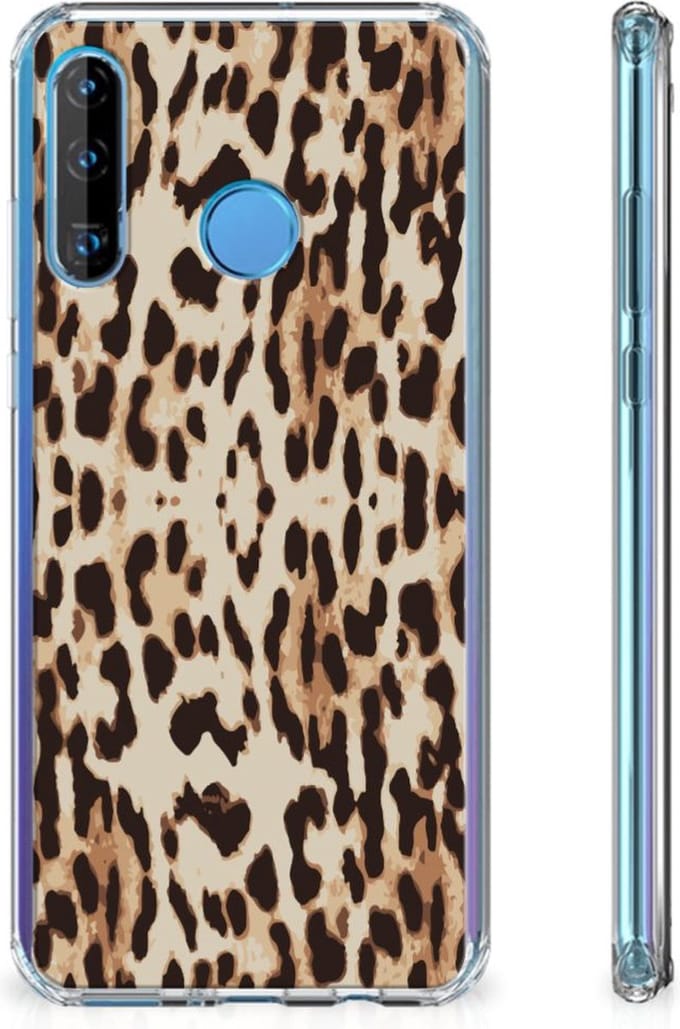 Huawei P30 Lite Case Anti-shock Leopard