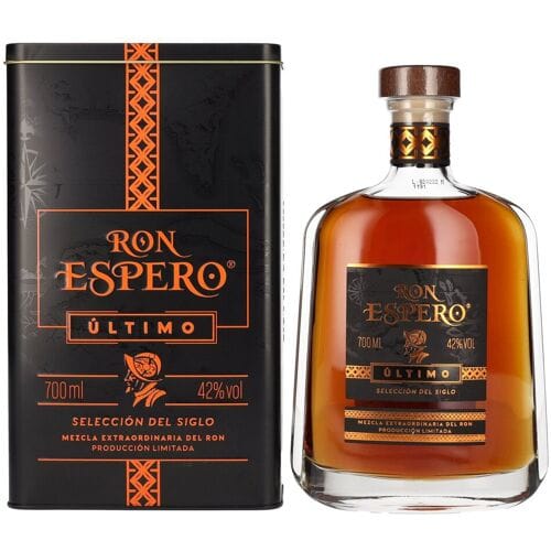 Ron Espero ÚLTIMO Selección del Siglo Producción Limitada 42% Vol. 0,7l in Tinbox