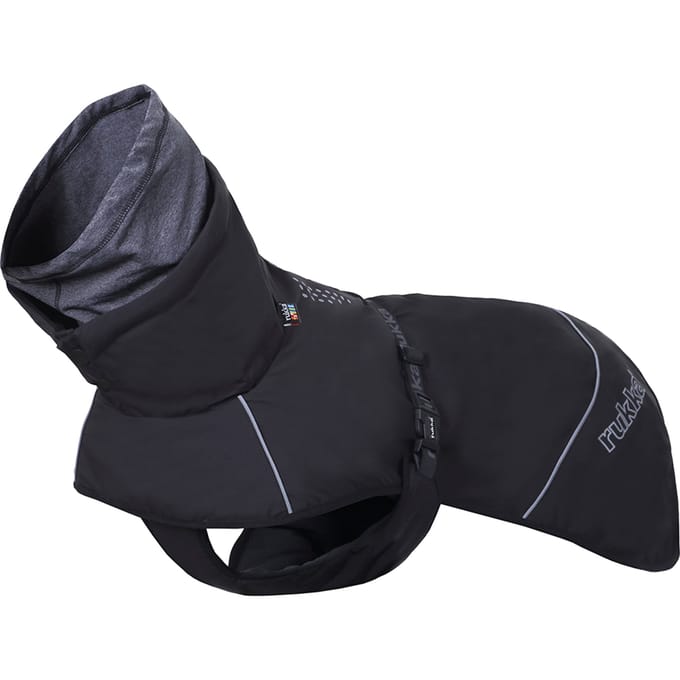 Rukka® Warmup hondenjas zwart 35cm ruglengte hond