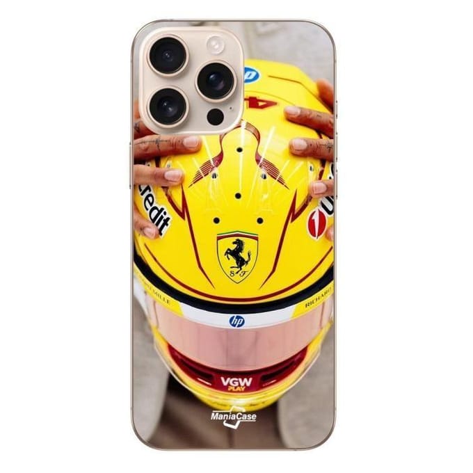 Coque - Ferrari - Iphone 16 Pro Max - Souple - Noir - Style personnel