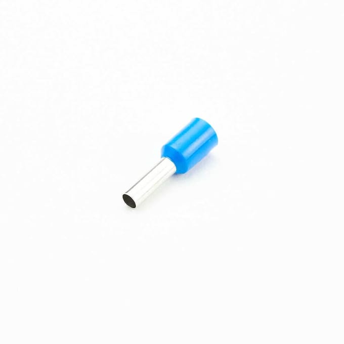 edi-tronic Adereindhulzen geïsoleerd 2,5 mm² 100 st. E-2,5 mm² blauw