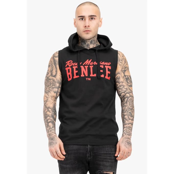 Benlee Darry mouwloos T-shirt met capuchon regular fit
