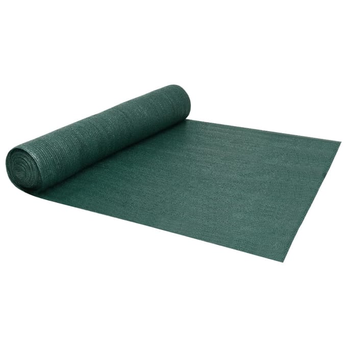 vidaXL - Privacynet - 195 - g/m² - 1,5x25 - m - HDPE - groen