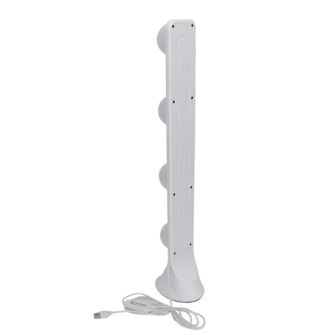 LED Vanity Lights 4 LED-lampen Draagbaar Make-uplicht 3 Kleurtemperaturen Live Streaming Invullicht wit
