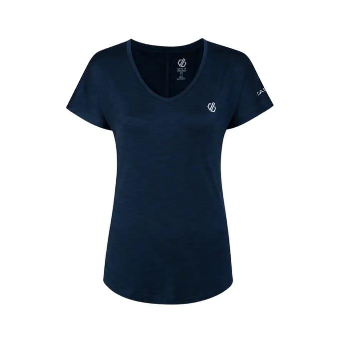 T-shirt Korte Mouwen Hiking Dames Ademend