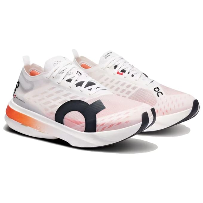 ON Cloudboom Strike Blanc Noir Baskets Femme 3WE30470462 37.5 white