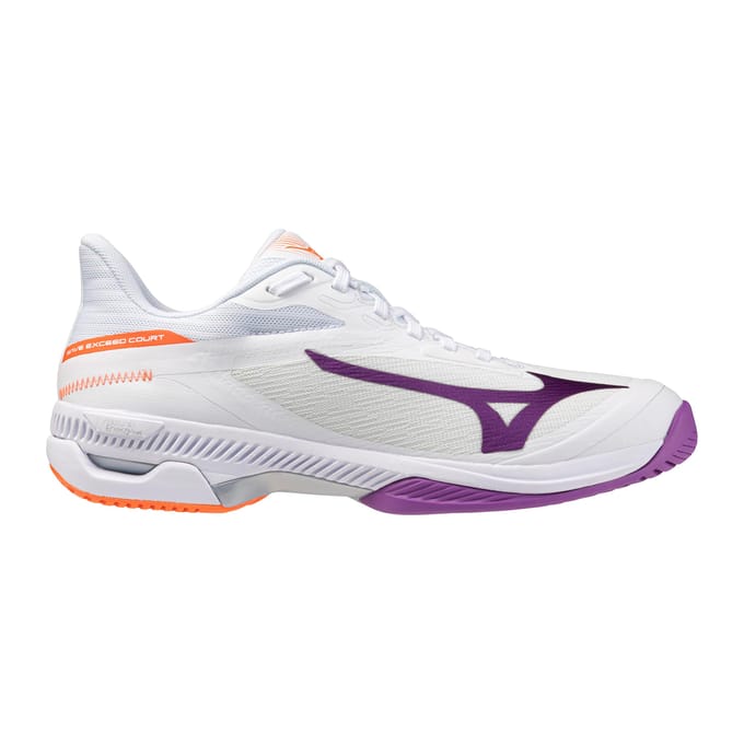 Mizuno Wave Exceed Court Ac Schoenen Wit EU 38 Vrouw