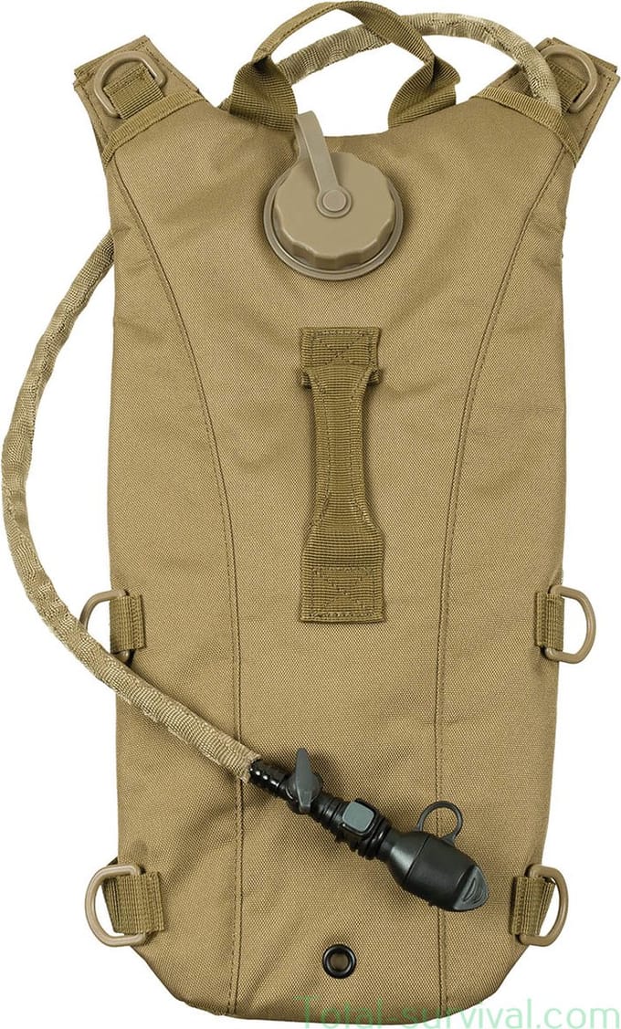 Drinkrugzak, met TPU-blaas, "Extreme", 2,5 l, coyote tan