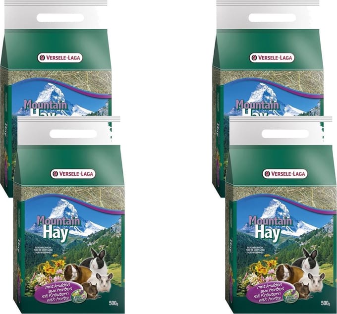 Versele-Laga Bergweidehooi 500 g - Ruwvoer - 4 x Kruiden