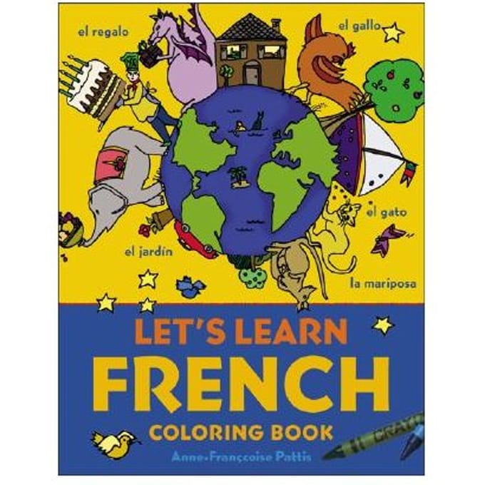 Let's Learn French Coloring Book - Anne-Francoise Pattis