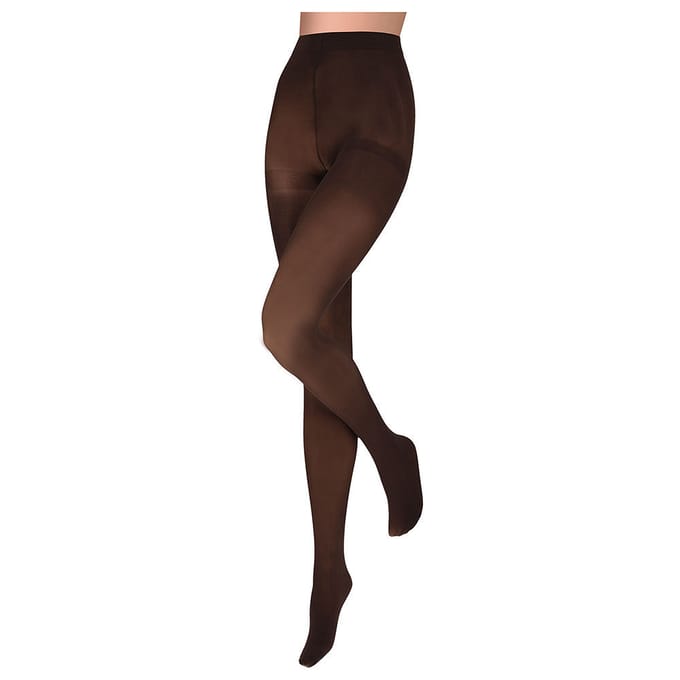 Sarlini - Dames panty 60 denier - microfiber - Coffee / L/XL