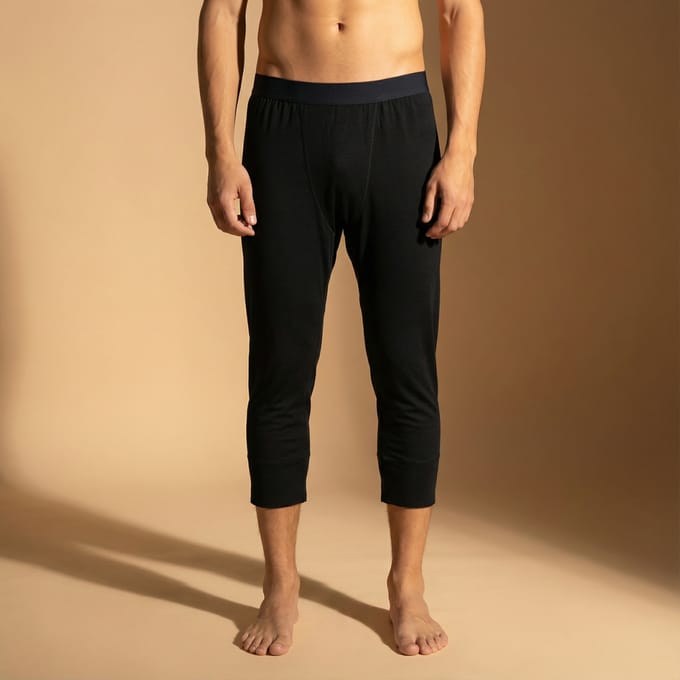 Lynce Mens Premium Merino 3/4 Pant