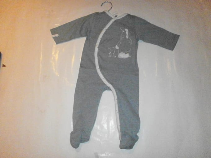 noukie's , pyjama , katoen , paco , groen , 9 maand 74