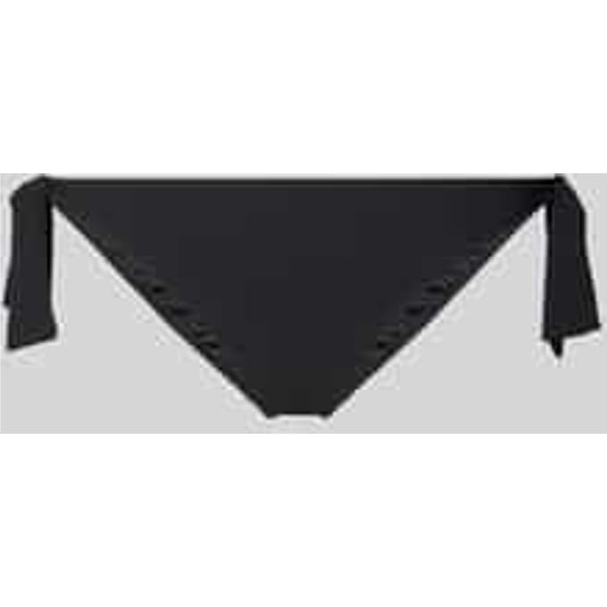 Bikinibroekje met labeldetail model 'SOLID CHEEKY BUM'