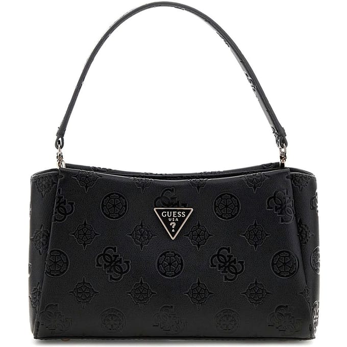 Guess Tisha Crossbody - Schoudertas (zwart logo)