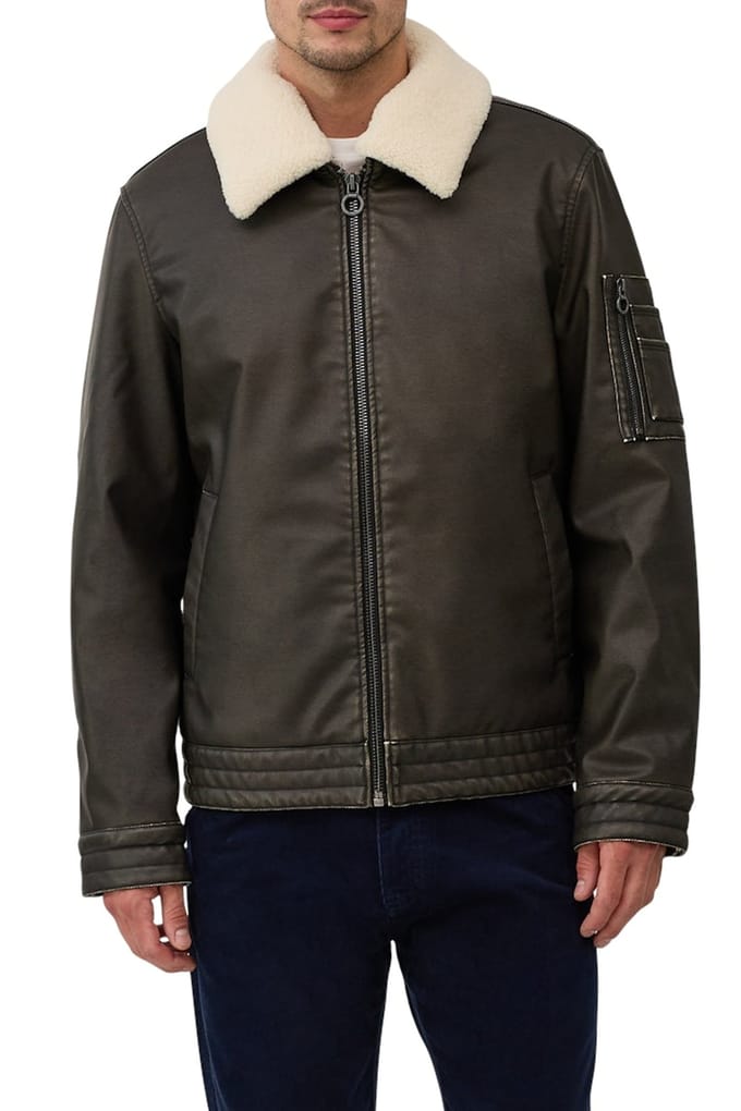 s.Oliver  Jackets Outdoor Brown Größe: XL | Lederjacken Outlet | Herren | Braun