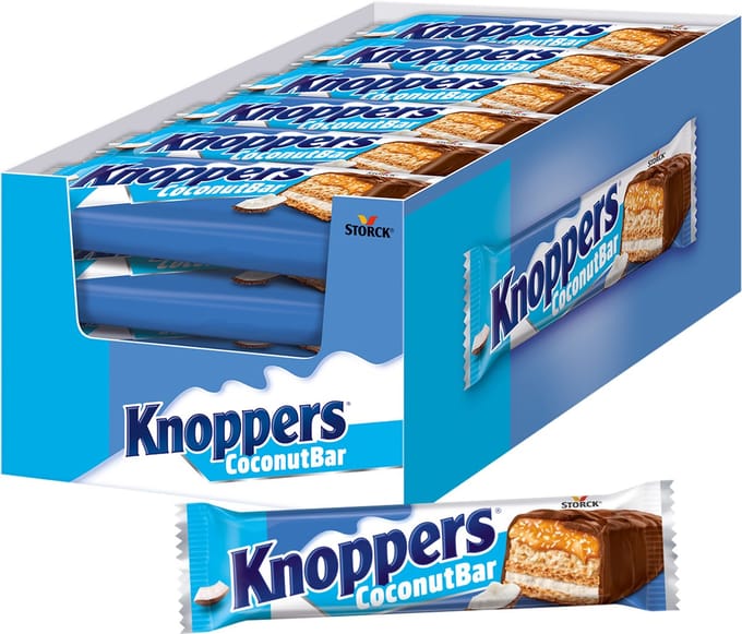 Knoppers - CoconutBar - tray a 24 repen