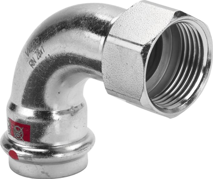 Viega Prestabo bocht 90 gr. 1114.5 28x1, verzinkt