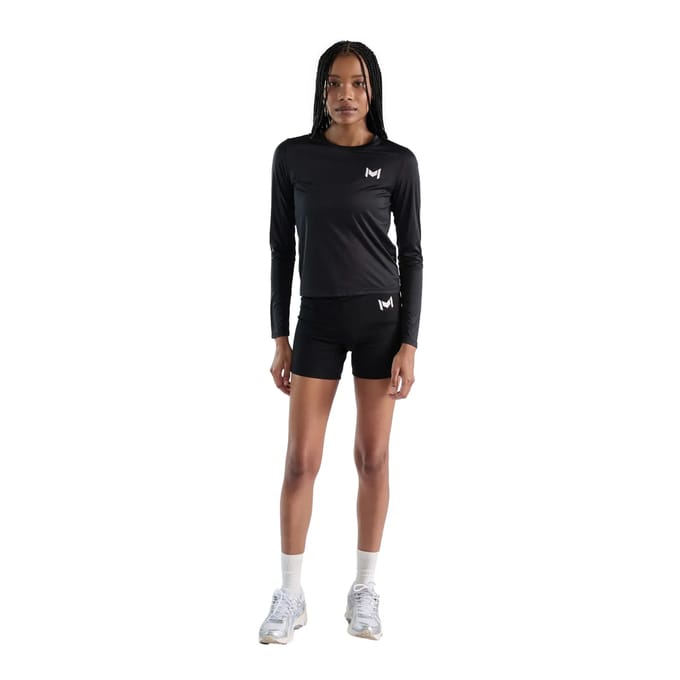 Dames-T-shirt met lange mouwen Mouratoglou Apparel