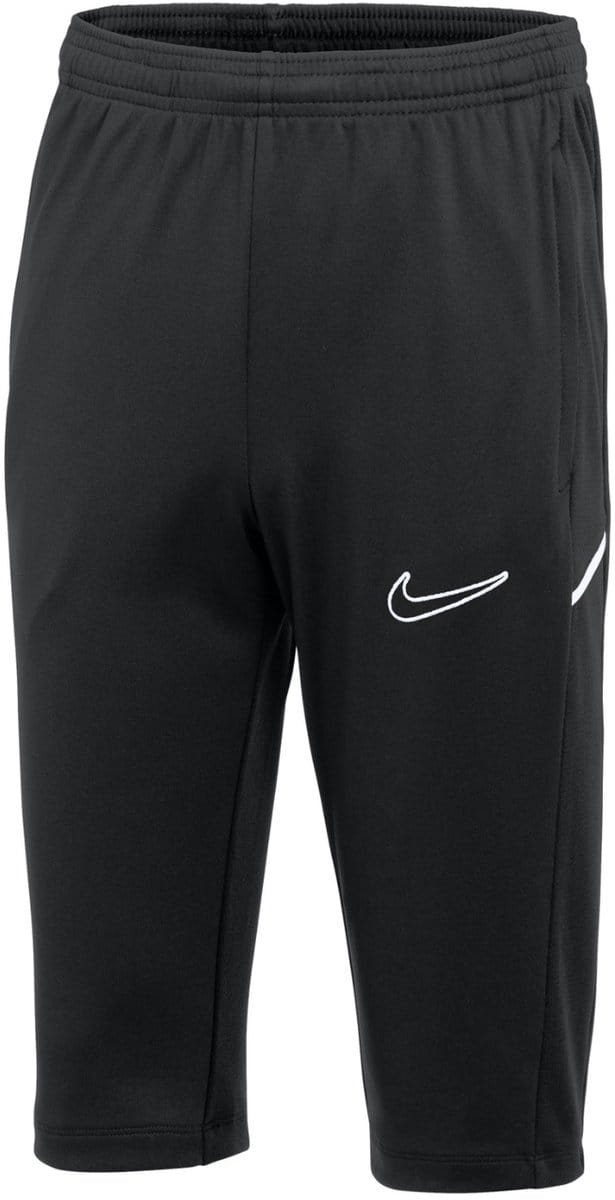 Nike Team Broek Kinderen Dri-FIT Academy 25 3/4 Zwart - Maat M