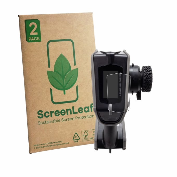 2 Stuks Screenprotector voor Spektrum DX Rugged Plus - Hoogwaardige Beschermfolie transparant