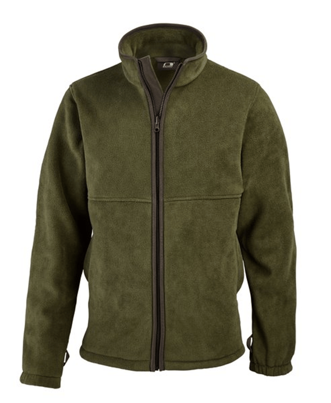 Baleno Heren Fleece Jas Henry – Olive M