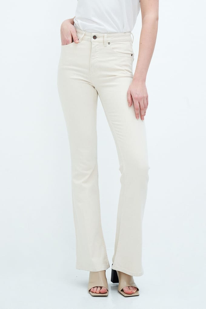 Kuyichi lisette flare off white