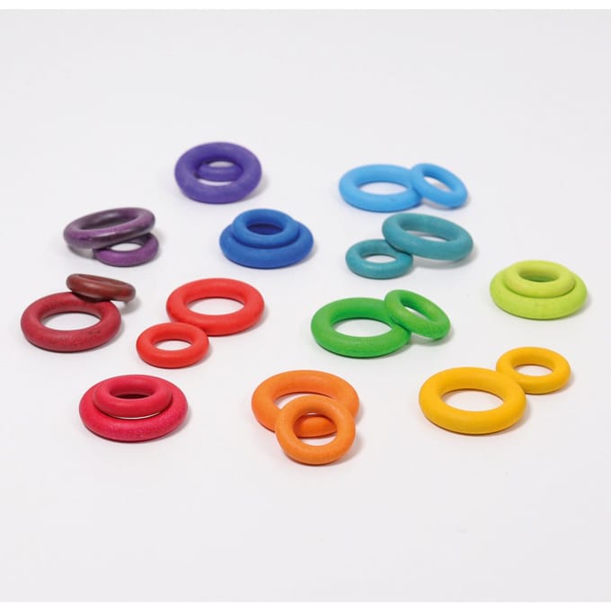 GRIMMS ringen regenboog classic 3 jr+